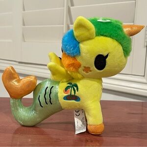 Tokidoki Mermicorno Tropica Mermaid Unicorn Plush Stuffed Animal